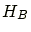 $ H_B$